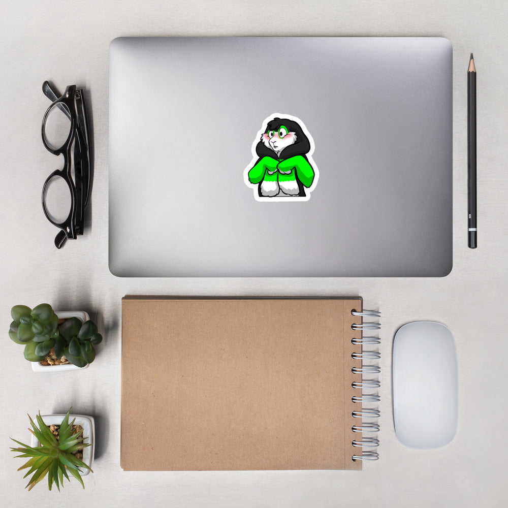 Bashful Bun Sticker