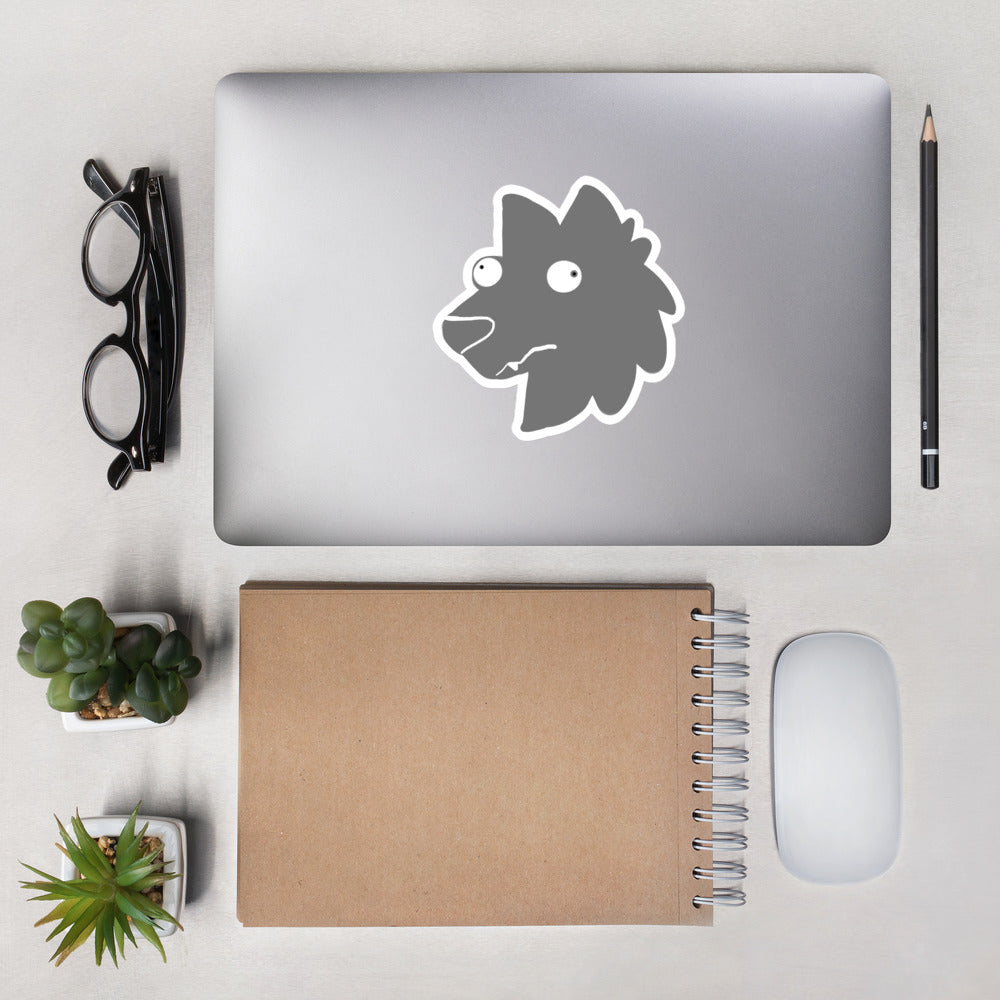 Concerning Wolf Sticker